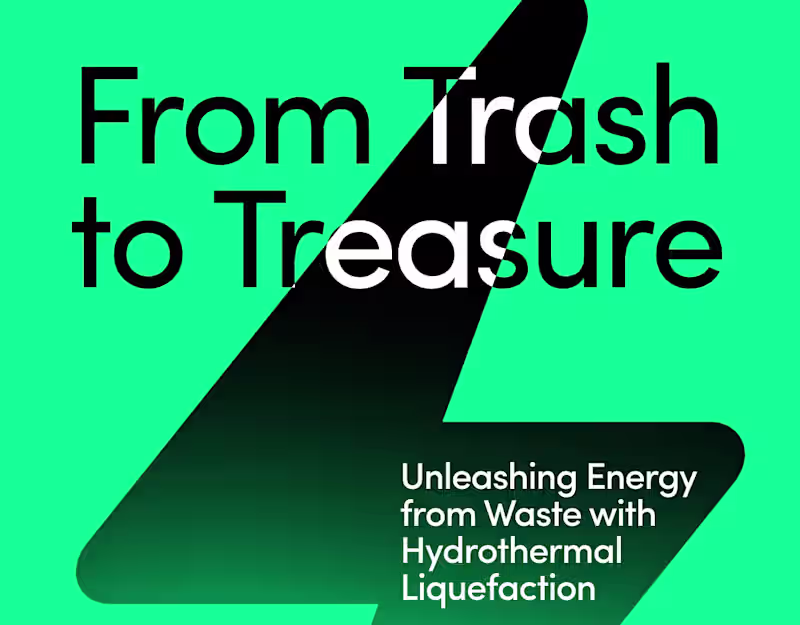 Cover image for Hydrothermal Liquefaction / Pitch