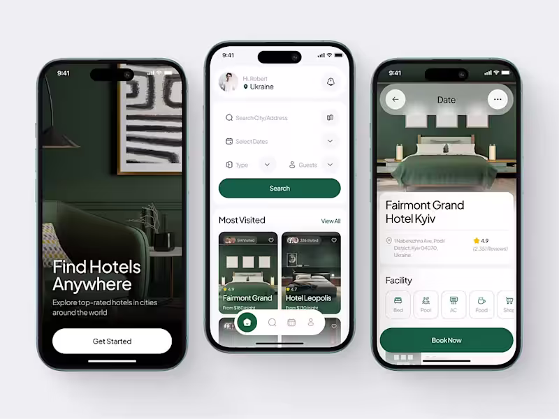 Cover image for Hotel Booking Mobile App