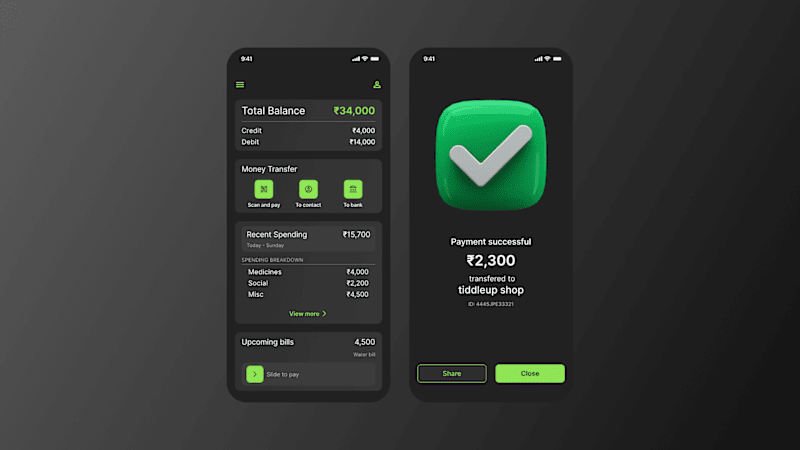 Cover image for Vaultly Finance Dashboard Development