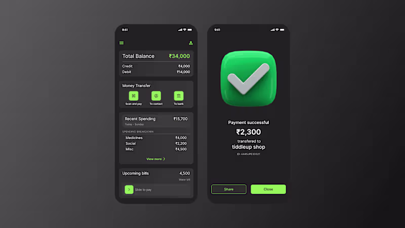 Cover image for Vaultly Finance Dashboard Development