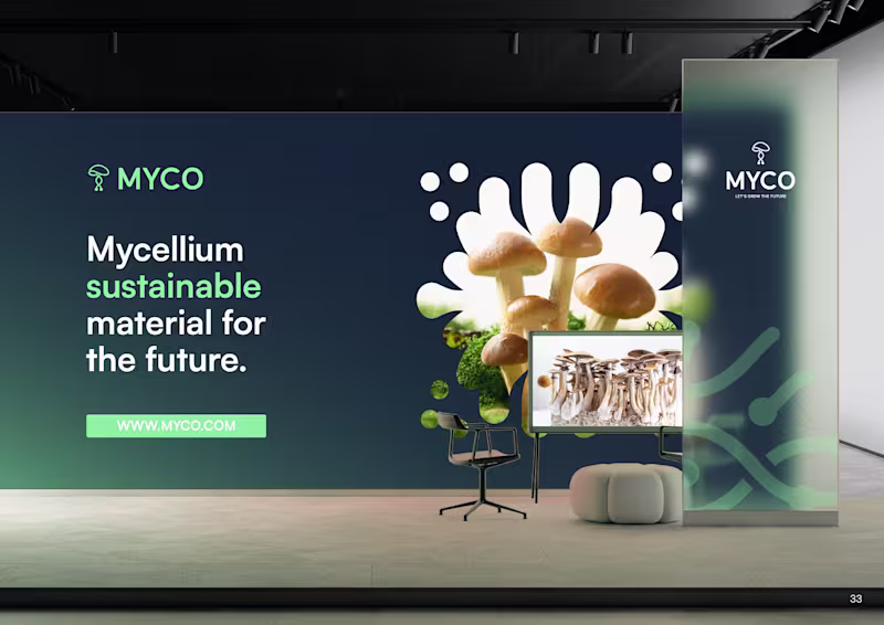Cover image for Myco-Minimalist, Corporate Brand Identity