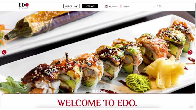 Cover image for Edo website in Webflow