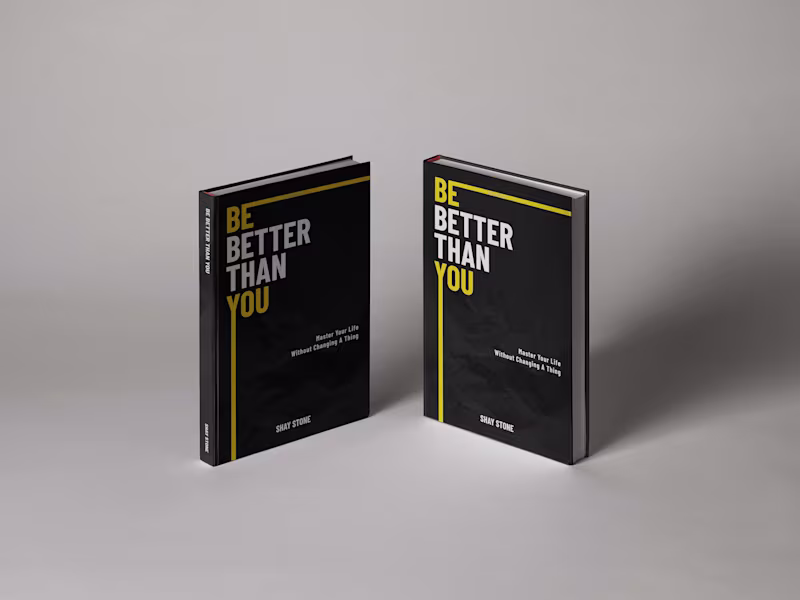 Cover image for Book Design for Be Better Than You by Shay Stone