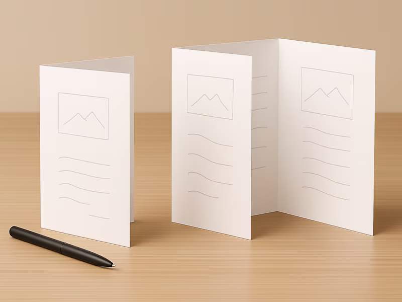 Cover image for Brochure Design (Standard two-panel or tri-fold brochure)