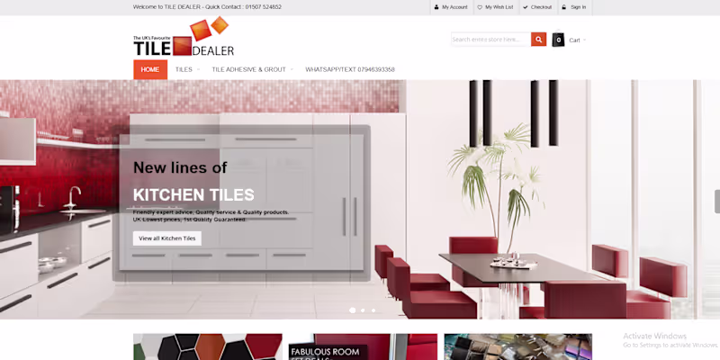 Cover image for Website development