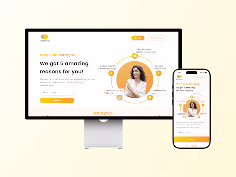 Cover image for Professional Website Design : UX-Driven, Responsive Solutions