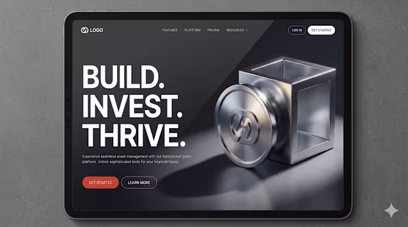 Cover image for Website HERO Section 3D 🚀