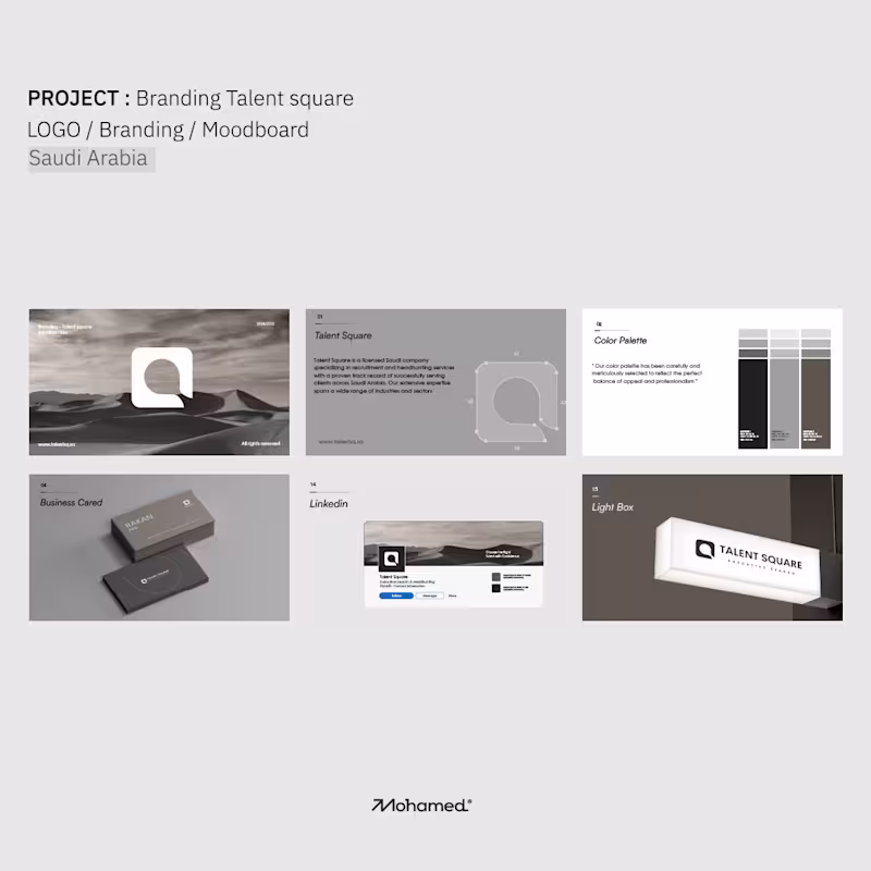 Cover image for RANDING OF Talent Square ! - Saudi Arabia In a desert style....