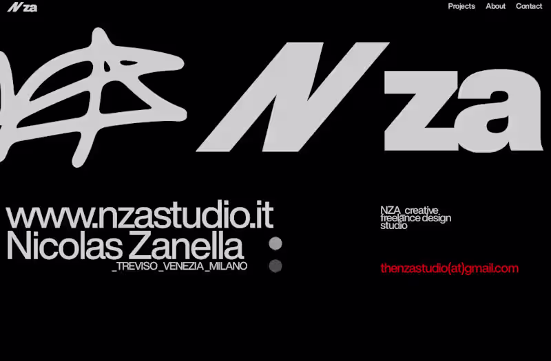 Cover image for nzastudio - website