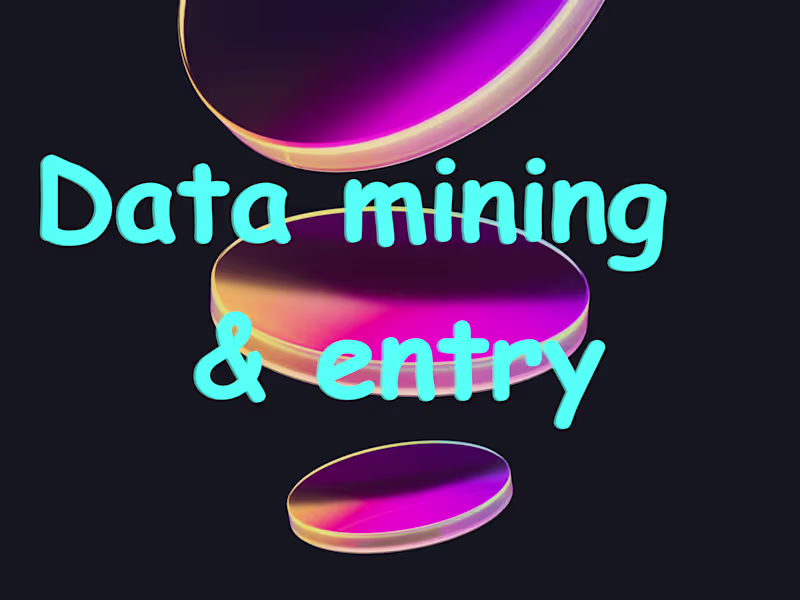 Cover image for Data visualization & analysis technician