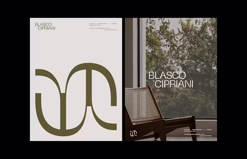 Cover image for BLASCO CIPRIANI — Brand Identity