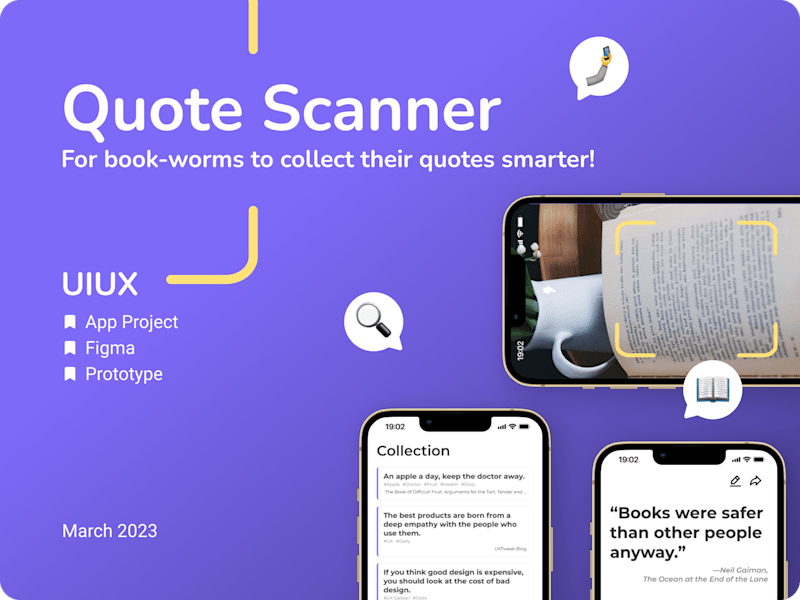 Cover image for APP Design: Quote Scanner