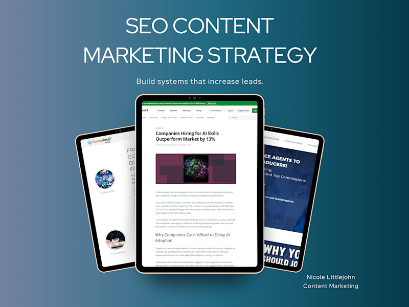 Cover image for SEO Content Marketing Strategy