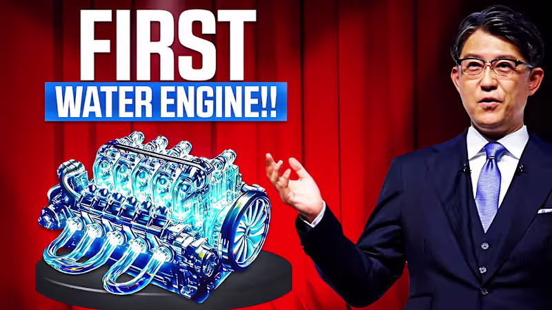 Cover image for Toyota's REVOLUTIONARY Water Engine: A Deep Dive - YouTube