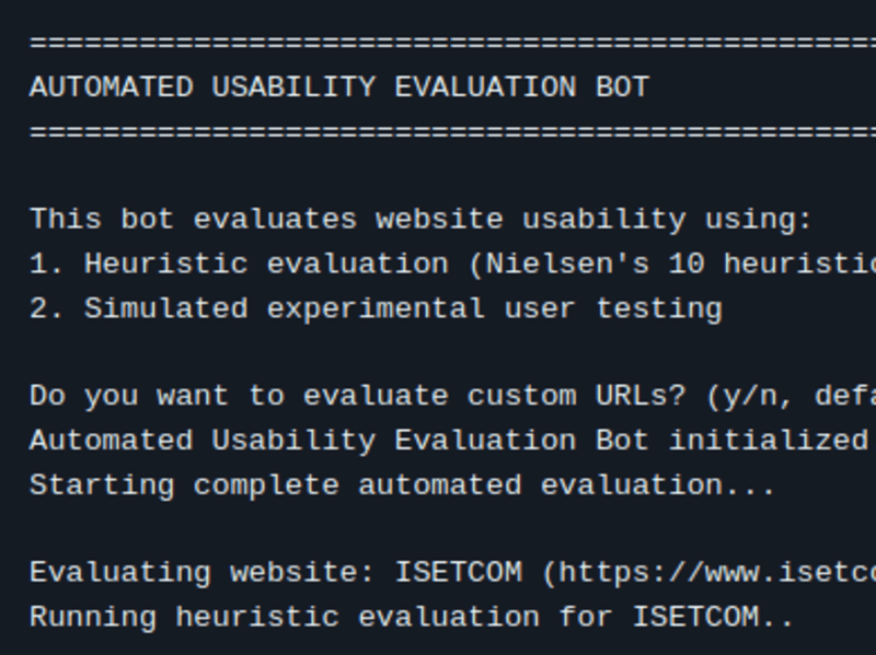 Cover image for Website User Experience Simulation Bot
