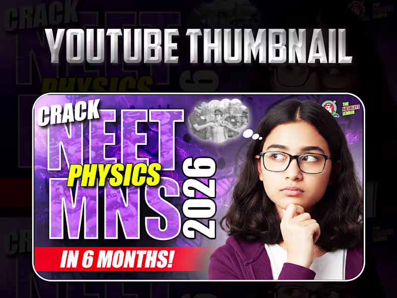 Cover image for I design YouTube thumbnails that increase CTR.