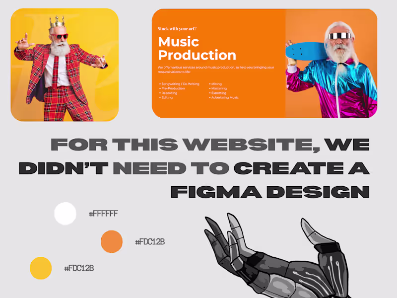 Cover image for Music Website / WP + Elementor PRO