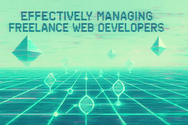 Cover image for Effectively Managing Freelance Web Developers: Tips for Success
