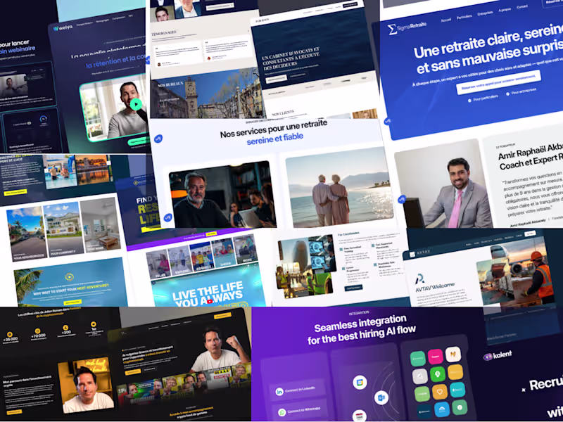 Cover image for Figma to Webflow/Framer | UI/UX + No-Code Web Development  