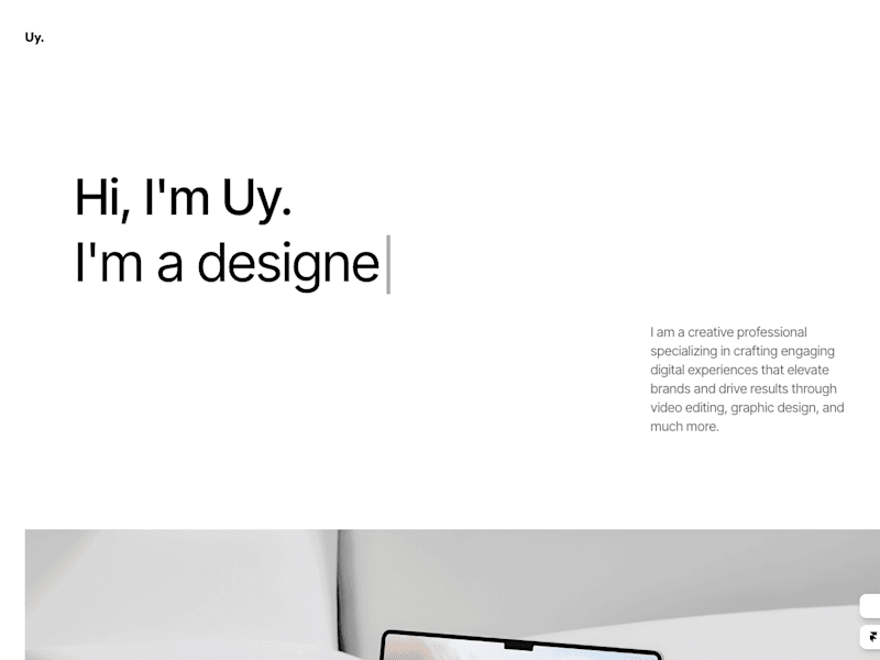 Cover image for My website portfolio | Truong Uy