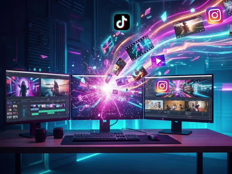 Cover image for Creative Video Editor for TikTok, Reels & YouTube Growth