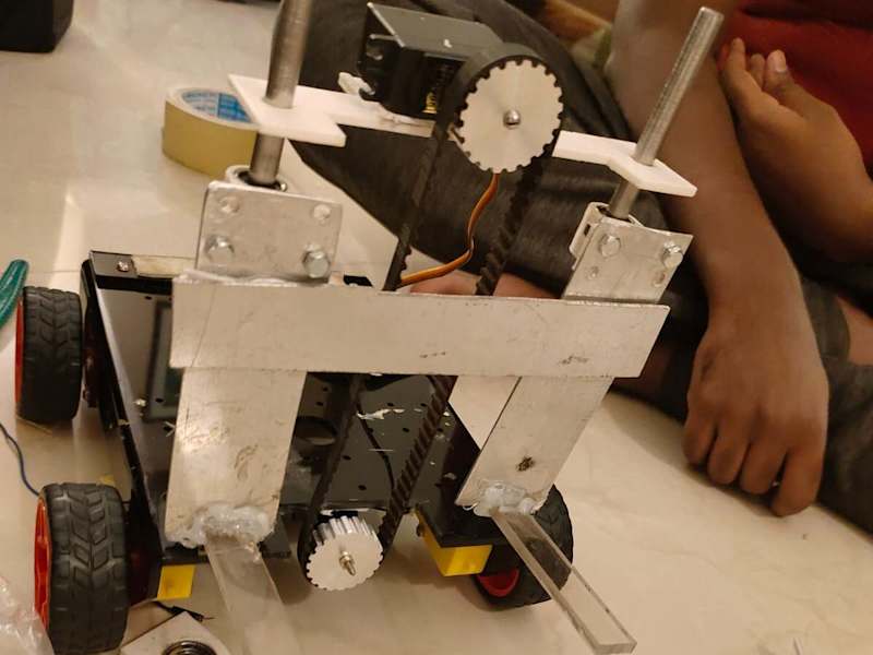 Cover image for Prototype of Forklift using Motor arrangement