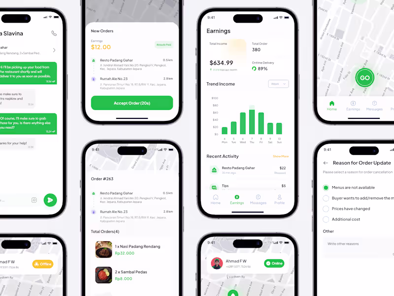 Cover image for Driver App - Food Delivery