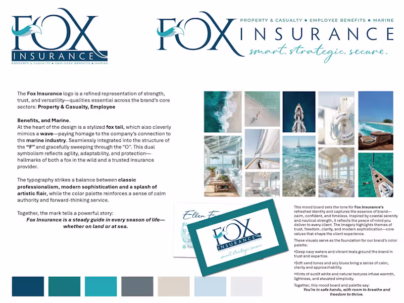 Cover image for Fox Insurance Brand Identity 