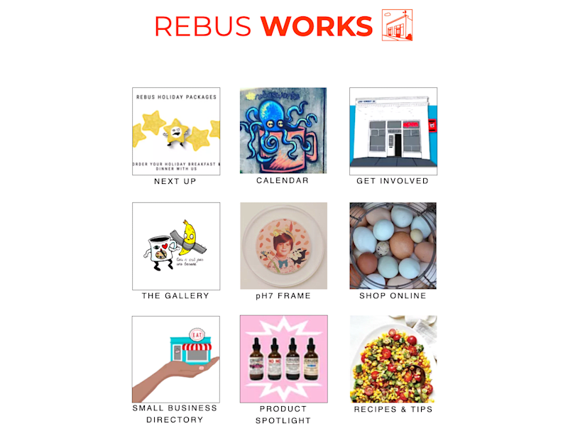 Cover image for Rebus Works Website