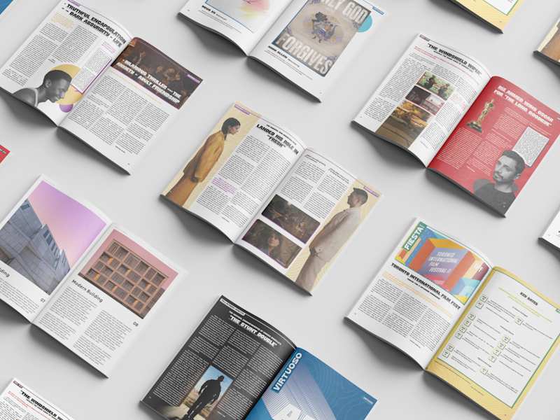 Cover image for Magazine Design - Tallscreen ( A film mag )