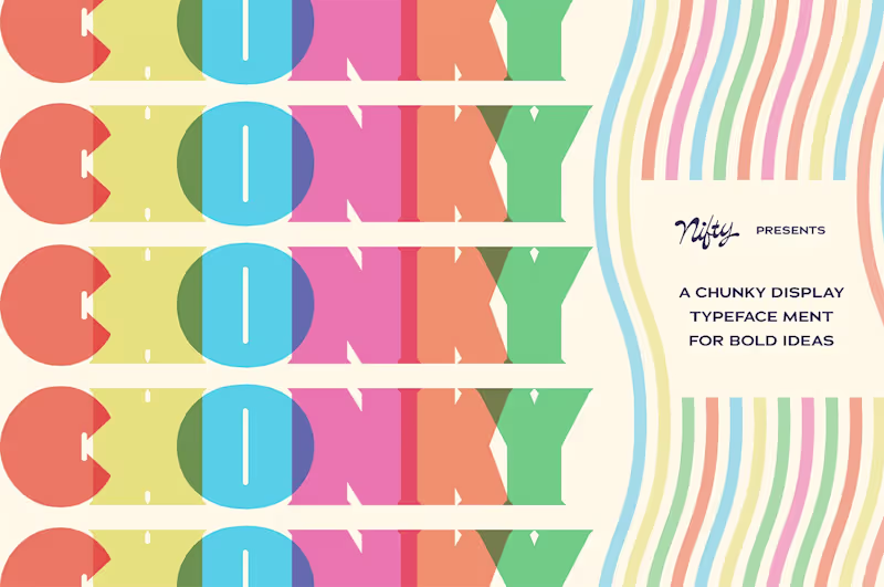 Cover image for Creating a Chunky Display Font for Built for Bold Businesses