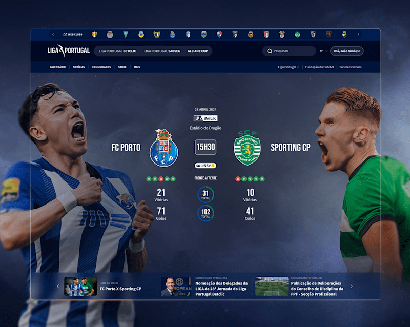 Cover image for Liga Portugal