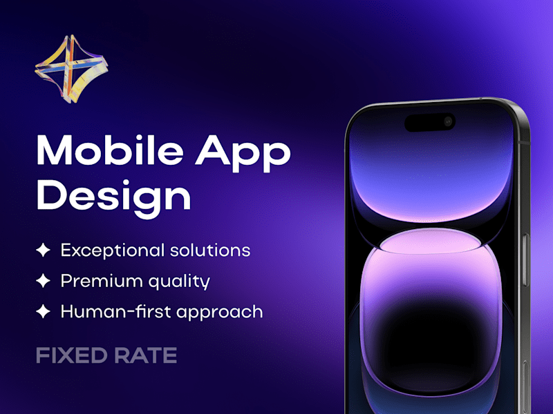 Cover image for Mobile App Design (Fixed Rate)