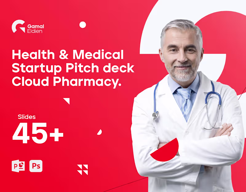 Cover image for Health & Medical Startup Presentation | Cloud Pharmacy