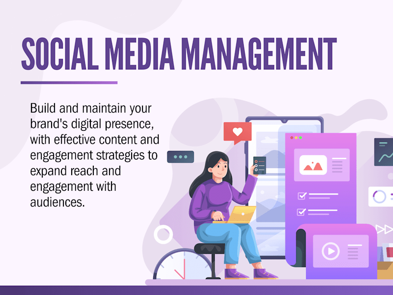 Cover image for Social Media Management for Growing Brands