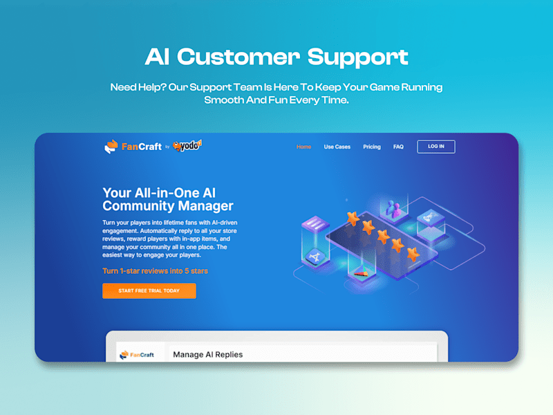 Cover image for Fancraft: Your AI-Powered App Review Management Platform