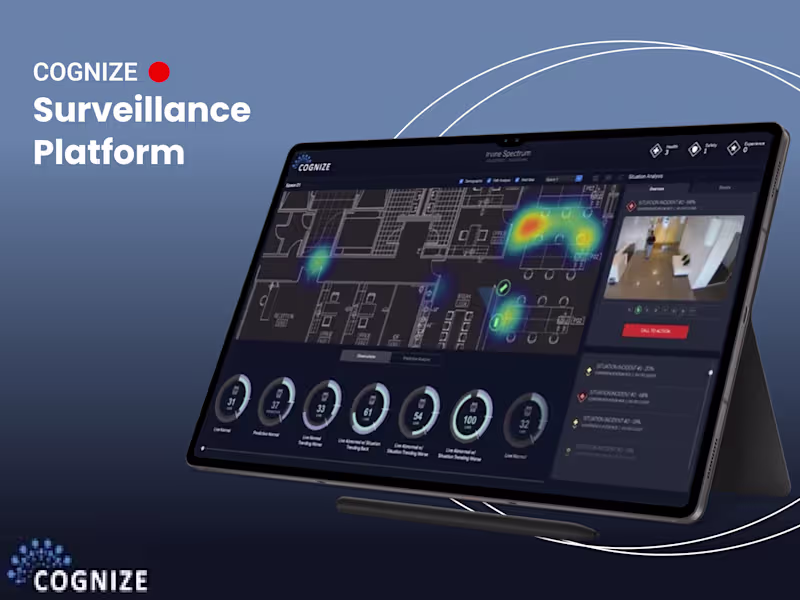 Cover image for Surveillance Application - Cognize
