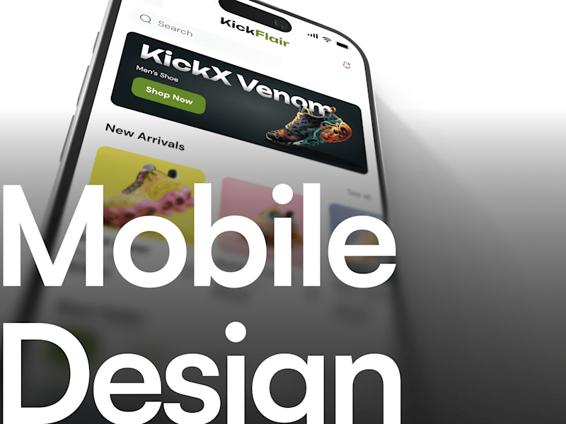 Cover image for Mobile App & Web App Design