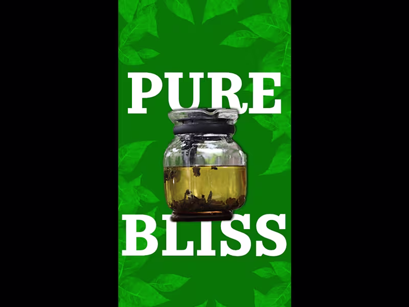 Cover image for Motion Graphic Advertisement | Krisham Green Tea