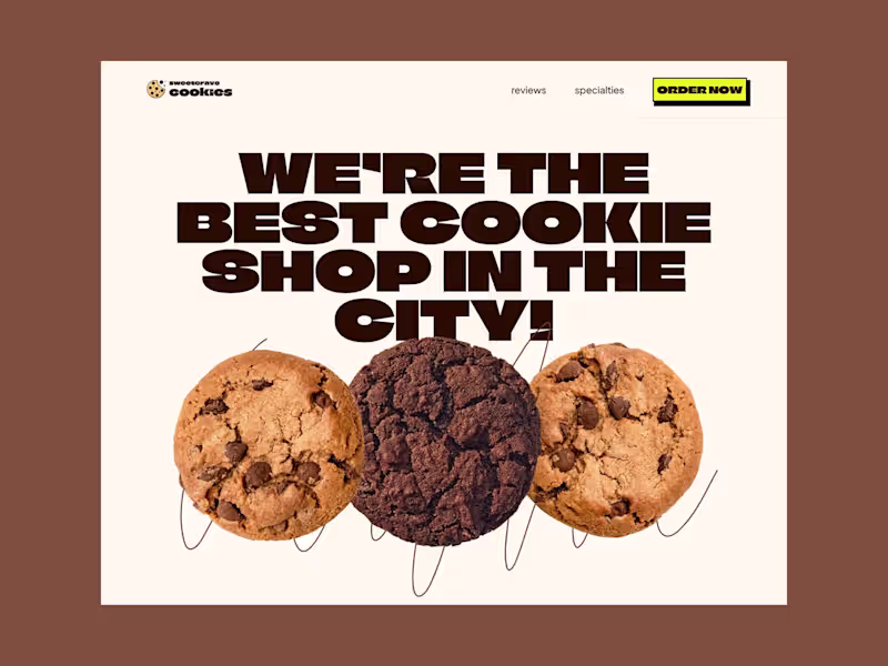 Cover image for A sweet and simple landing