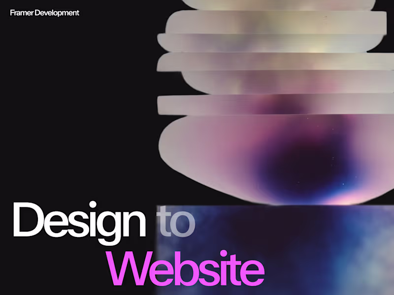 Cover image for Framer Development