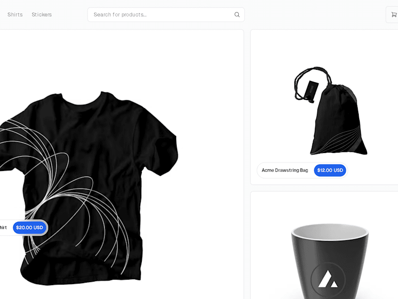 Cover image for E-commerce store - integration with shopify