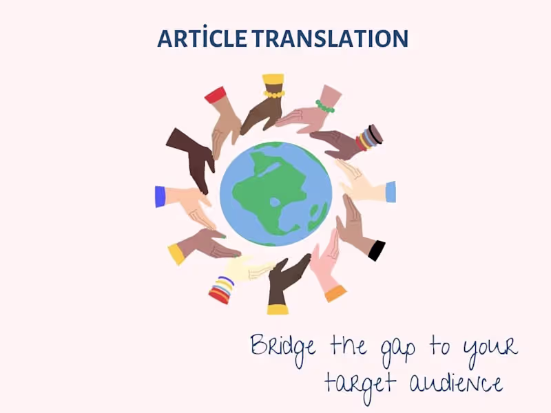 Cover image for Accurate and Culturally Relevant Translation Services