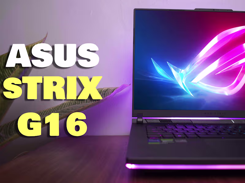 Cover image for Asus Strix G16: A Gamers Dream Laptop Review!