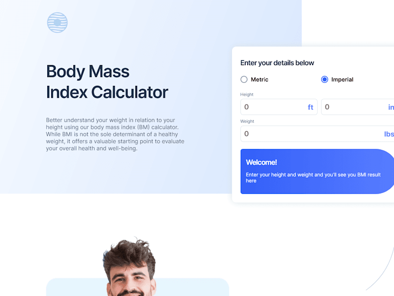 Cover image for Figma to Website | BMI Calculator 