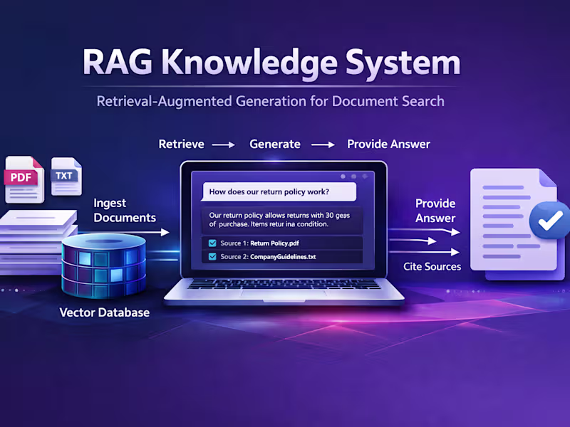 Cover image for RAG Knowledge System