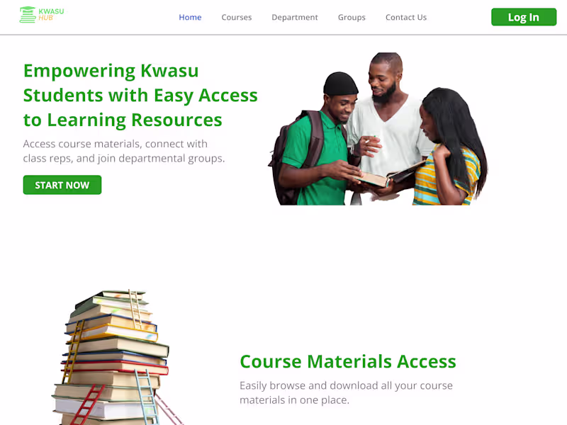 Cover image for KWASU Hub Website Design