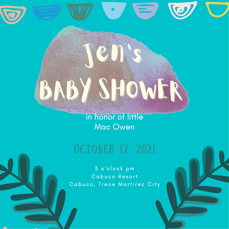 Cover image for Baby Shower Invitation 