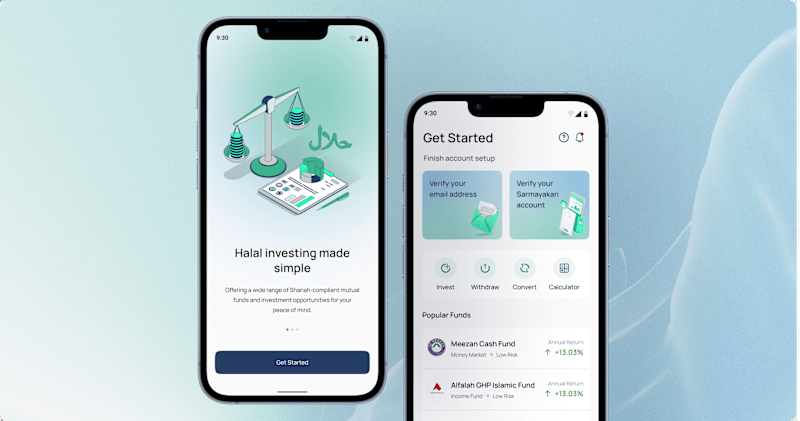 Cover image for Hilal Invest- Mutual Investment Application