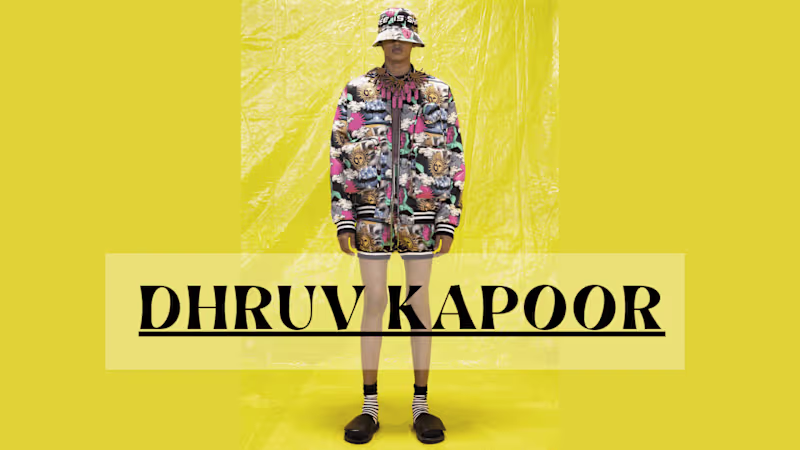 Cover image for DHRUV KAPOOR- Design Collection